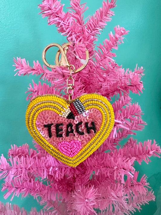 LLAVERO / BAG CHARM TEACH ✏️