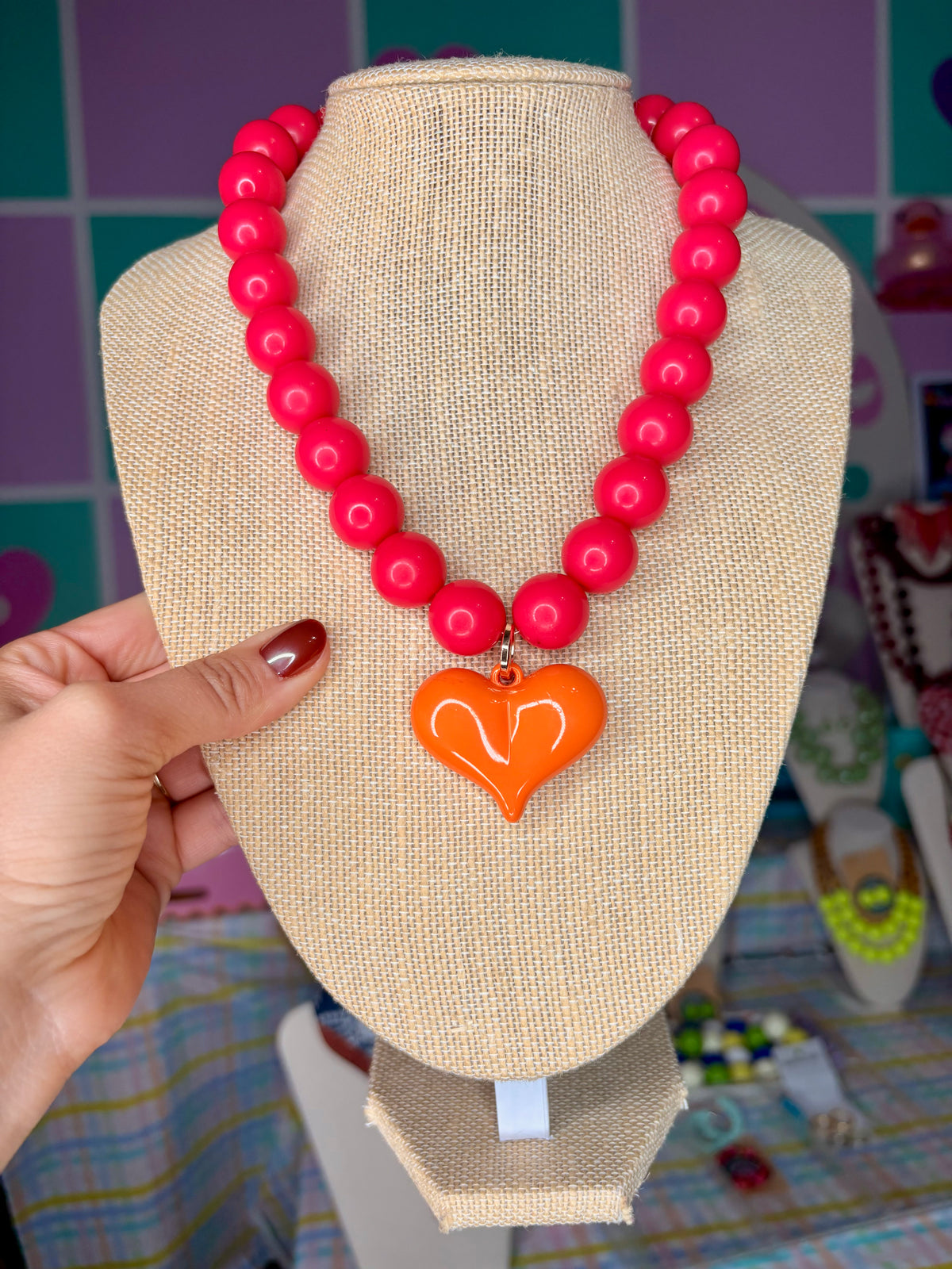 COLLAR VIBRANTE CORAZÓN