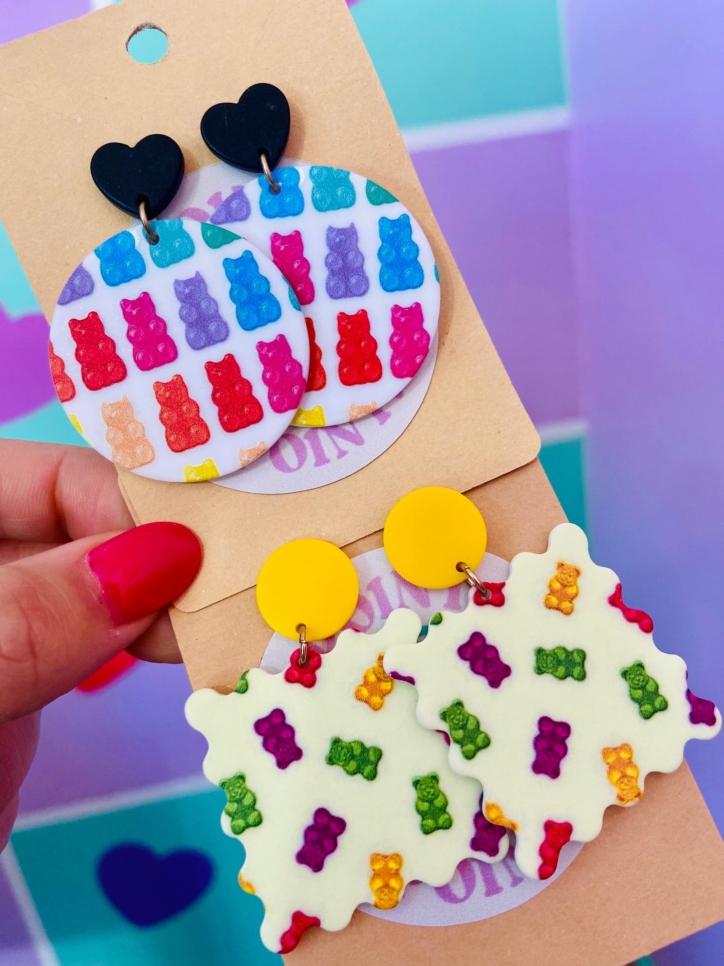 ARETES GUMMY BEARS 🐻