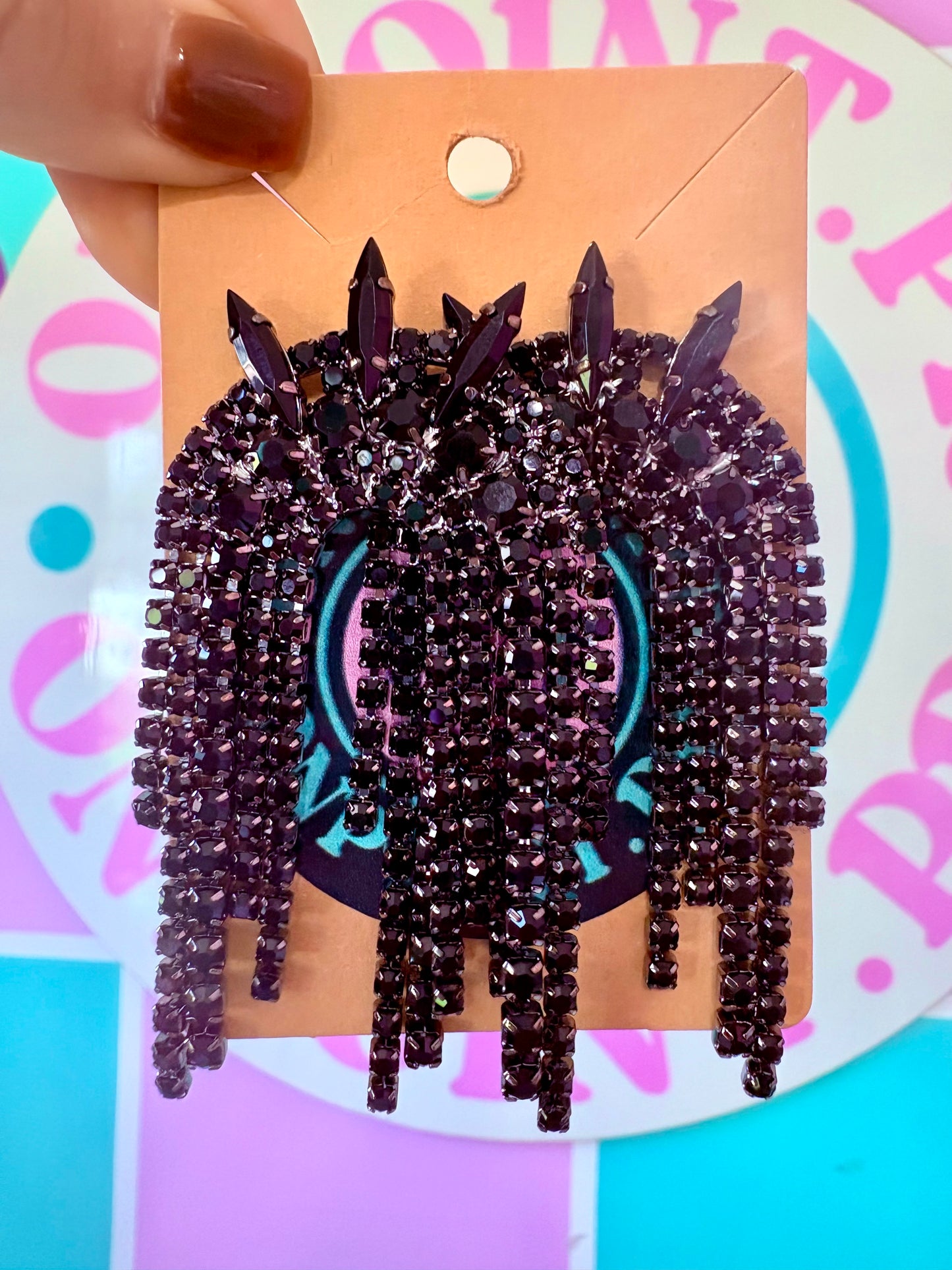 ARETES EXÓTICOS PEDRERÍA