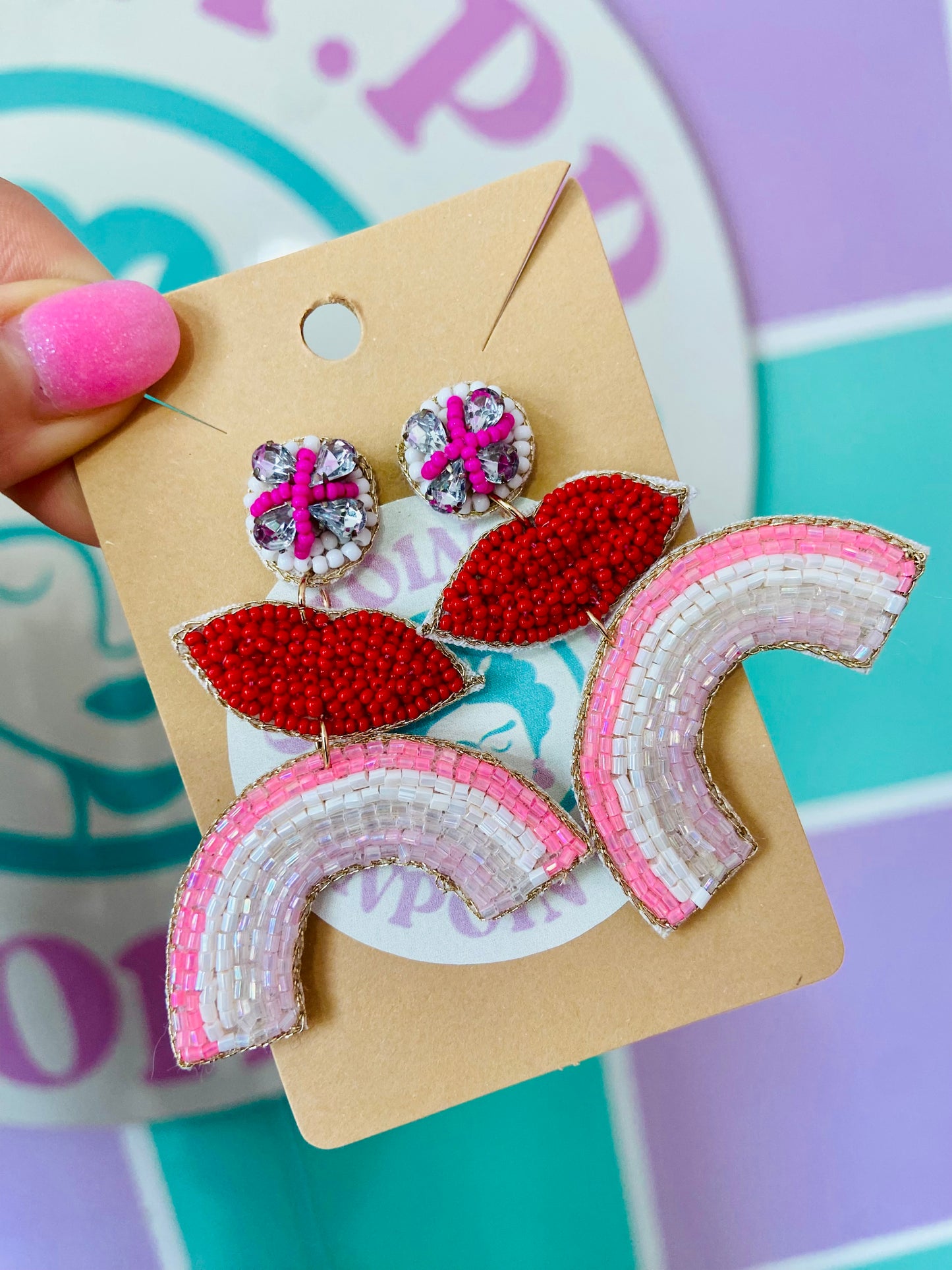 ARETES LABIOS 👄 COQUETTE