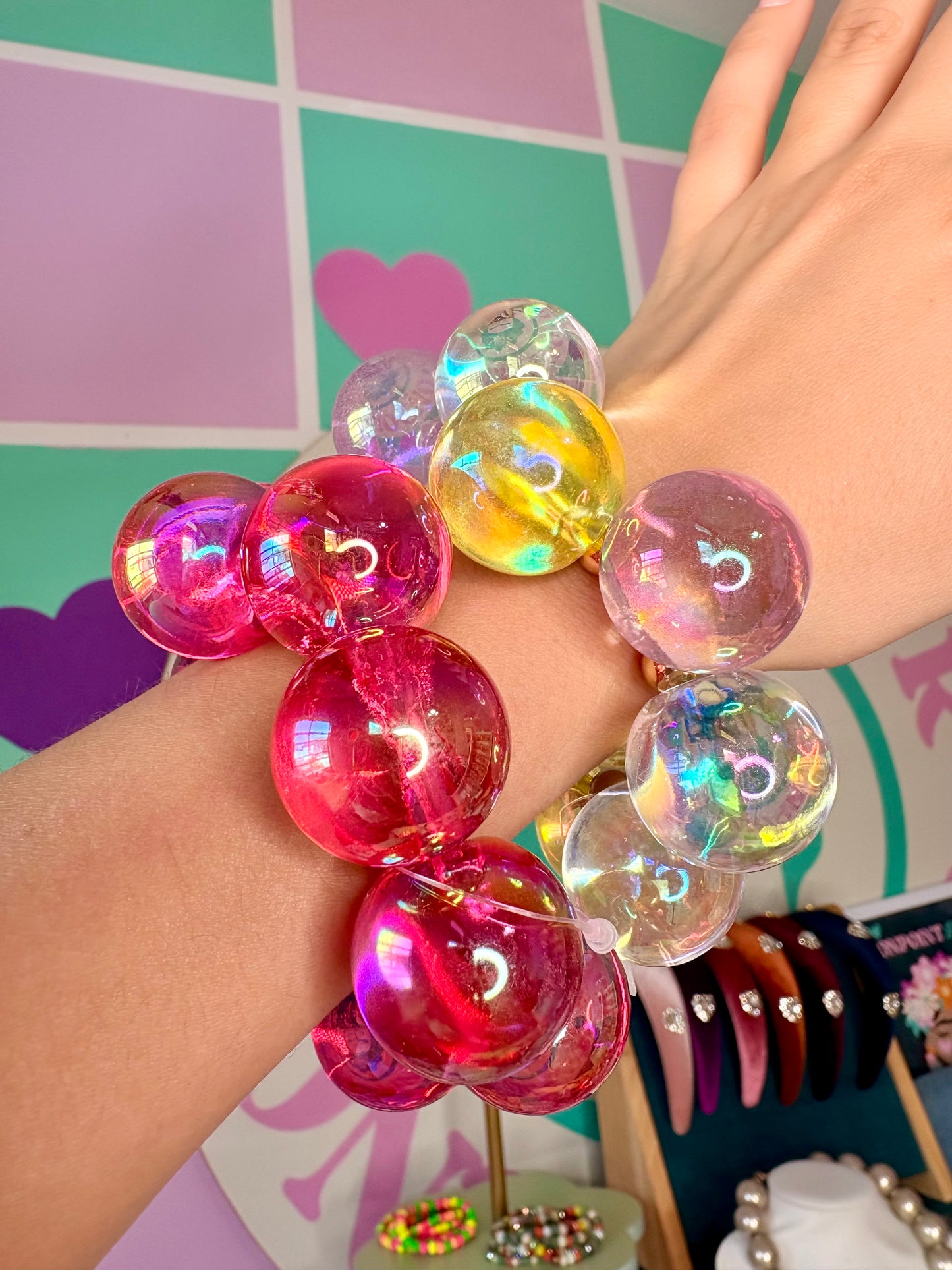 PULSERAS ELÁSTICAS BUBBLES 🫧