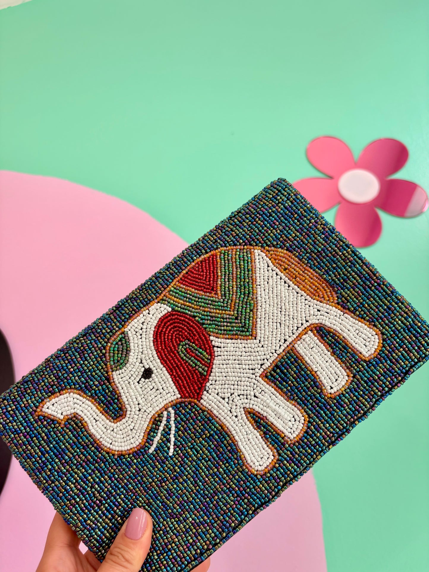 CARTERA EN BEADS DE INDIA 🇮🇳