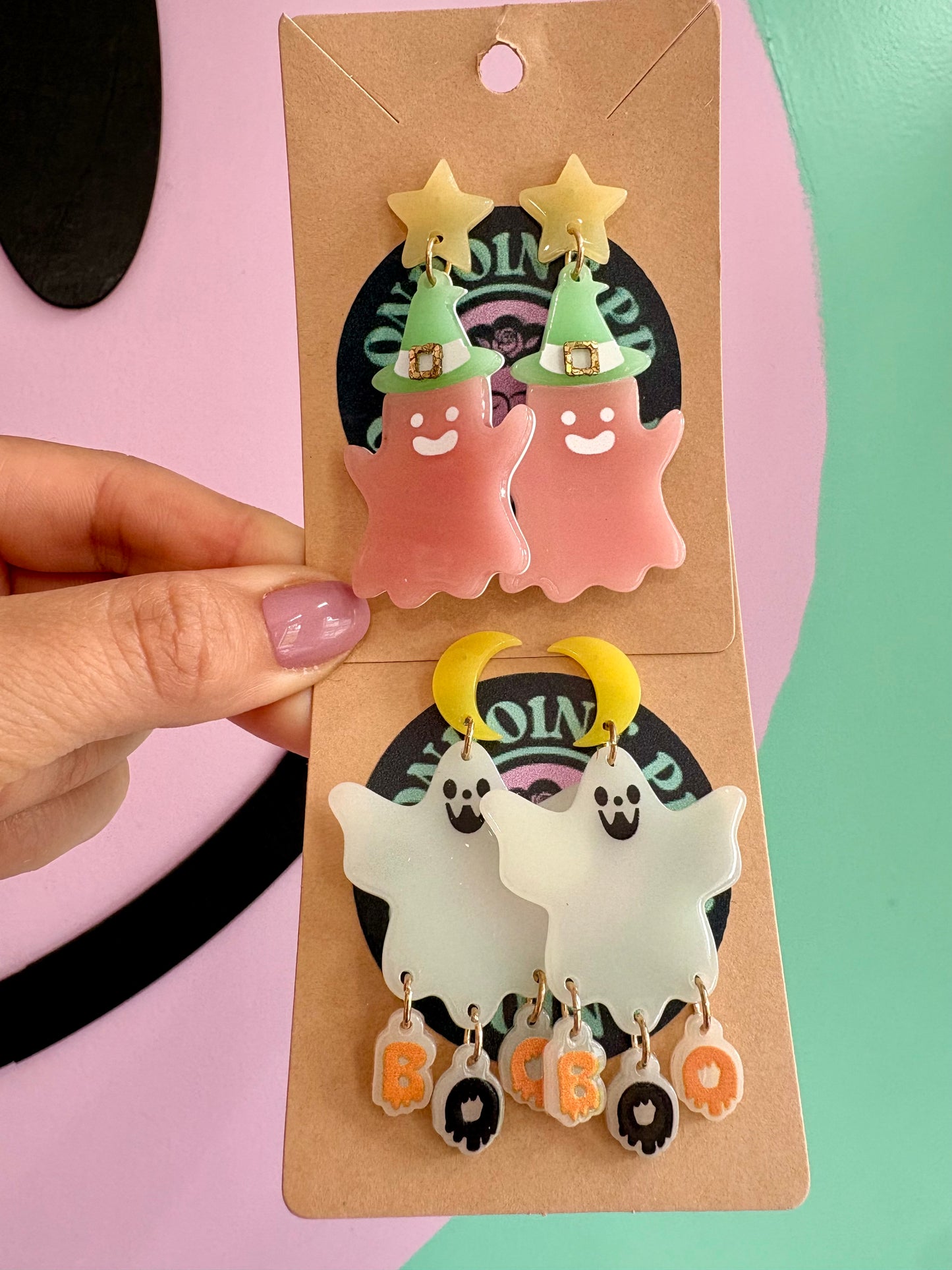 ARETES EN ACRÍLICO