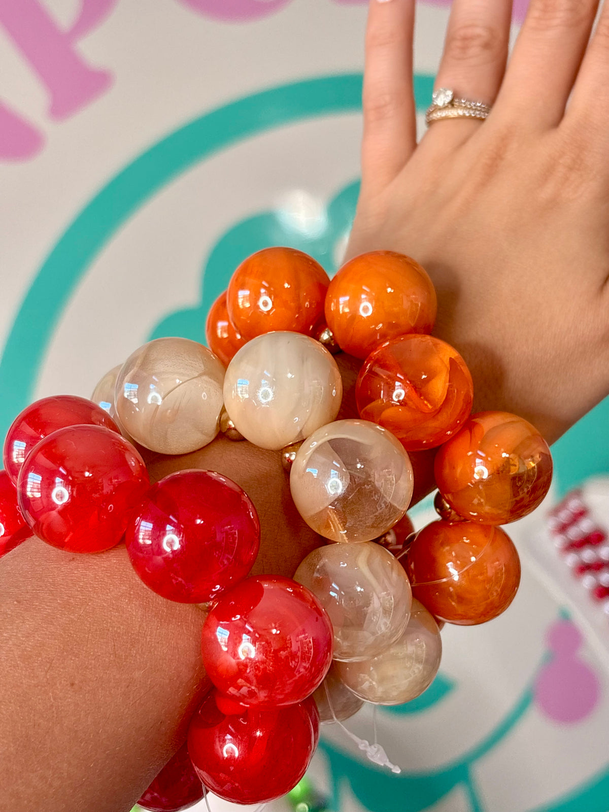 PULSERAS BUBBLES