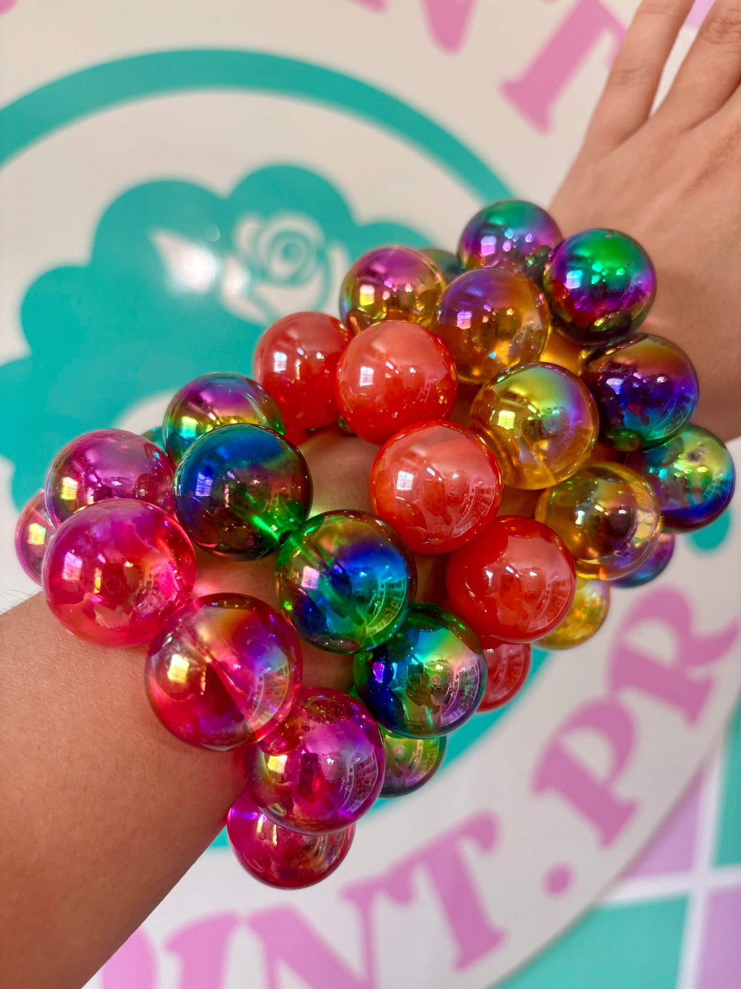 PULSERAS BUBBLES