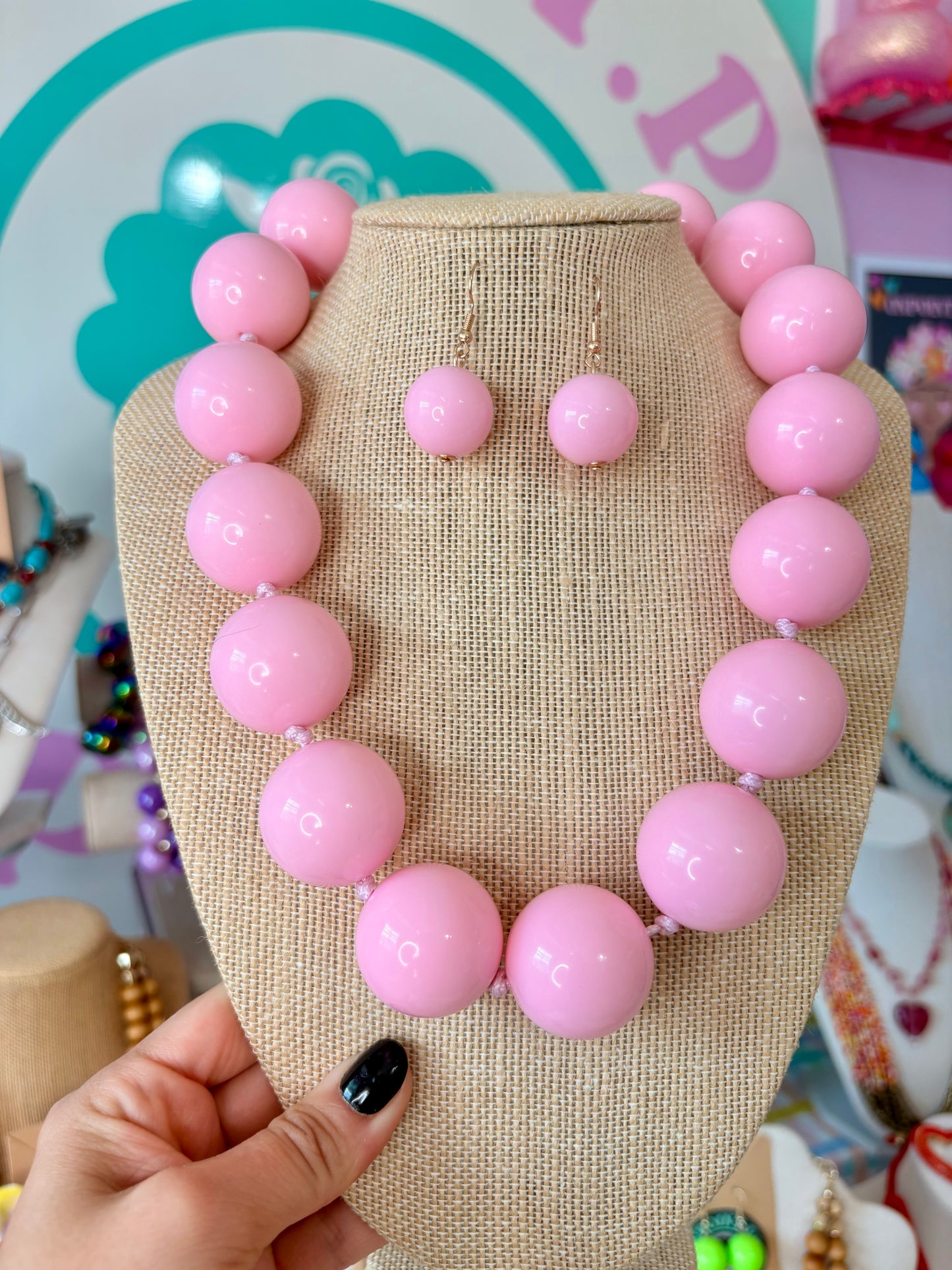 SET BUBBLEGUM ROSA