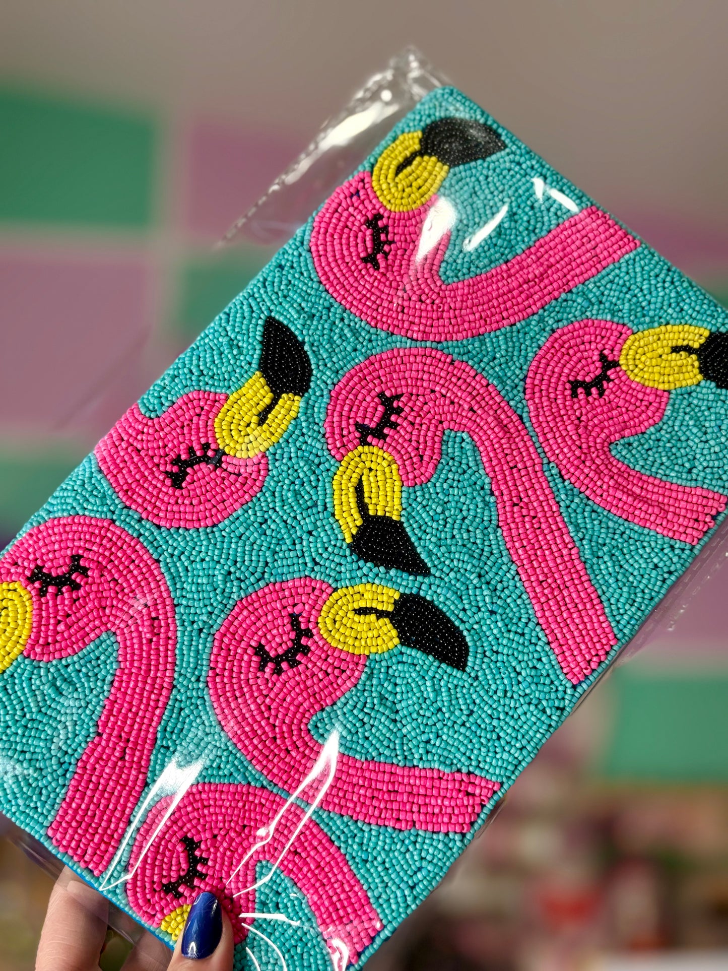 BEADS BAG FLAMINGO 🦩