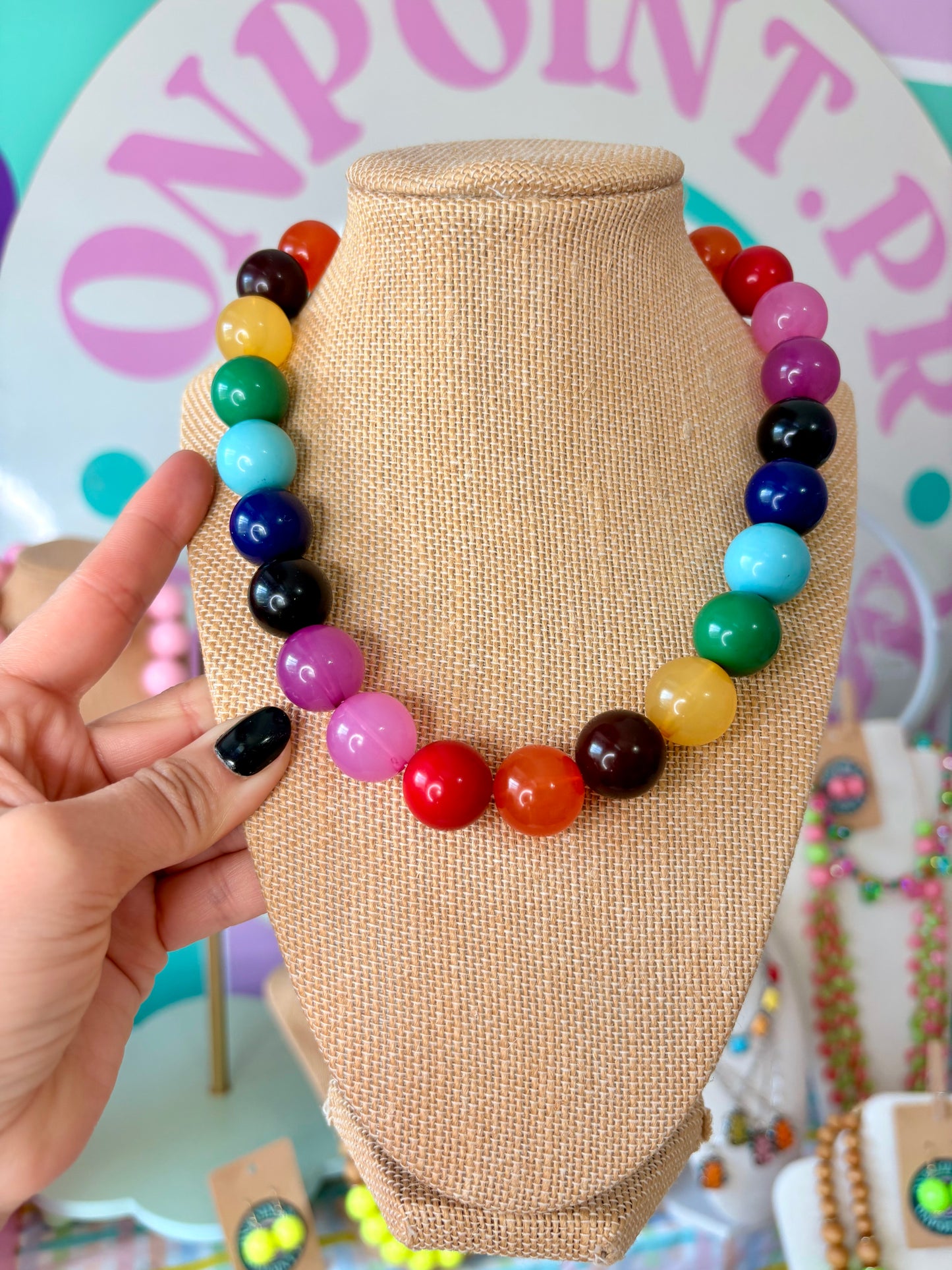COLLAR MINI BUBBLEGUM