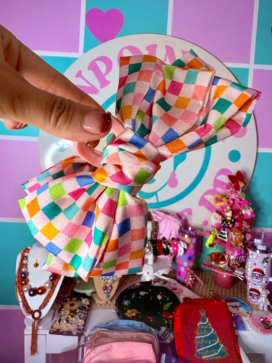 CLIP LAZO CHECKERS