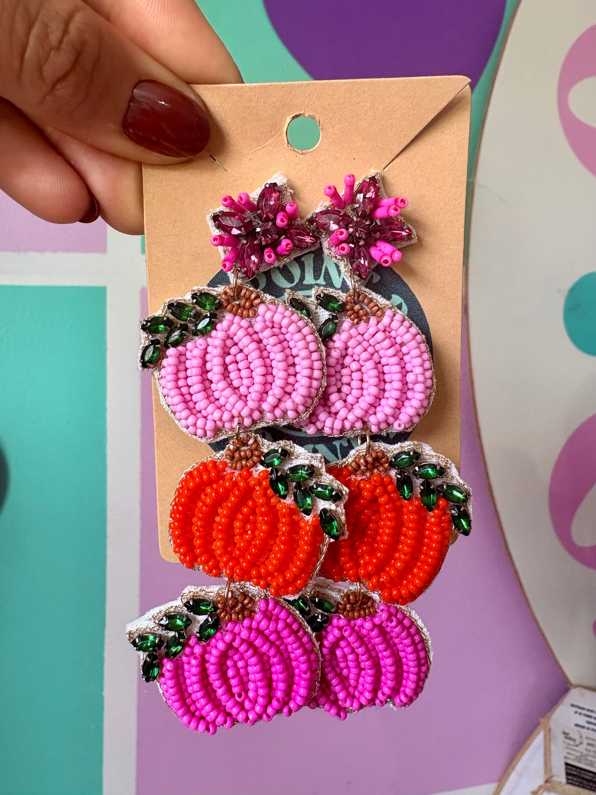 ARETES CALABAZAS