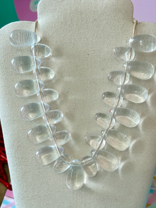 COLLAR TRANSPARENTE EN RESINA