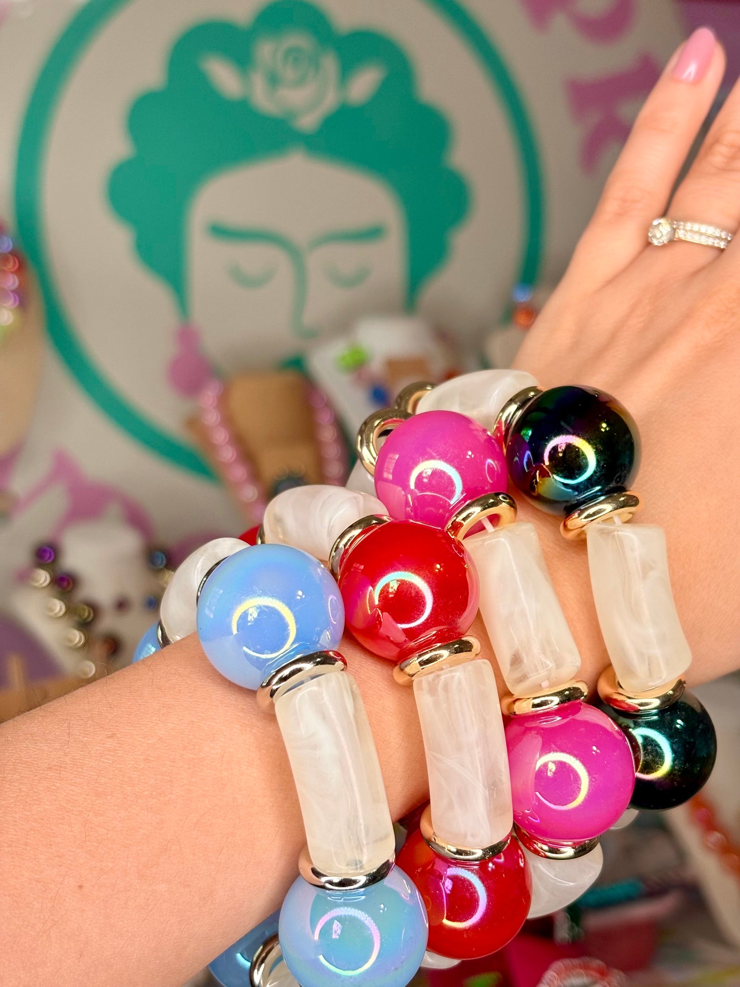 PULSERAS ELÁSTICAS BUBBLES 🫧
