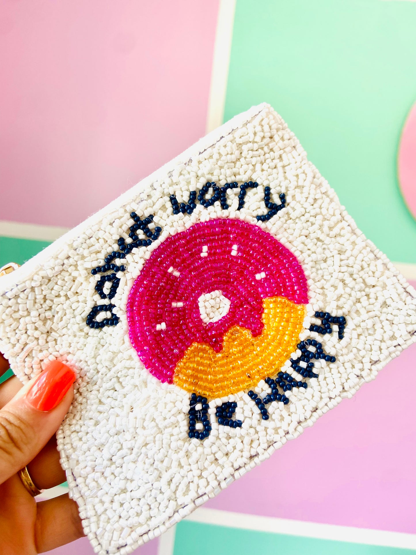 🍩 DONUTS WORRY BE HAPPY MINI BAG