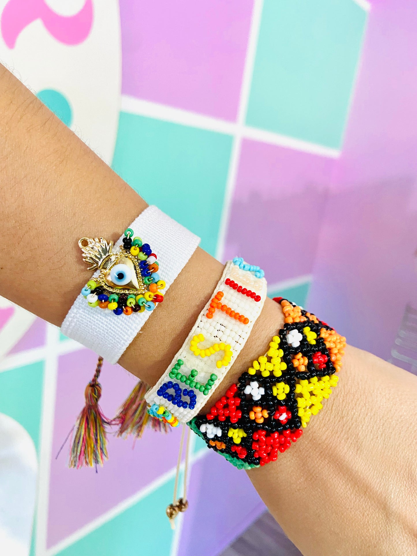 PULSERAS RAINBOW 🌈 COLORS