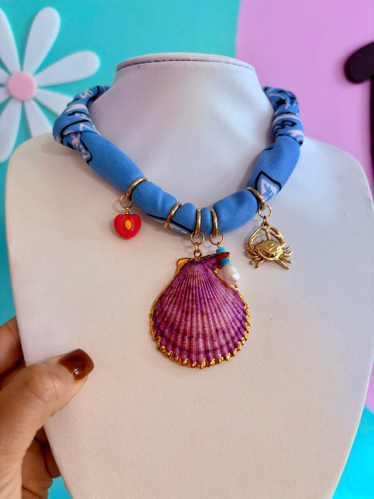 BANDANA NECKLACE SHELL