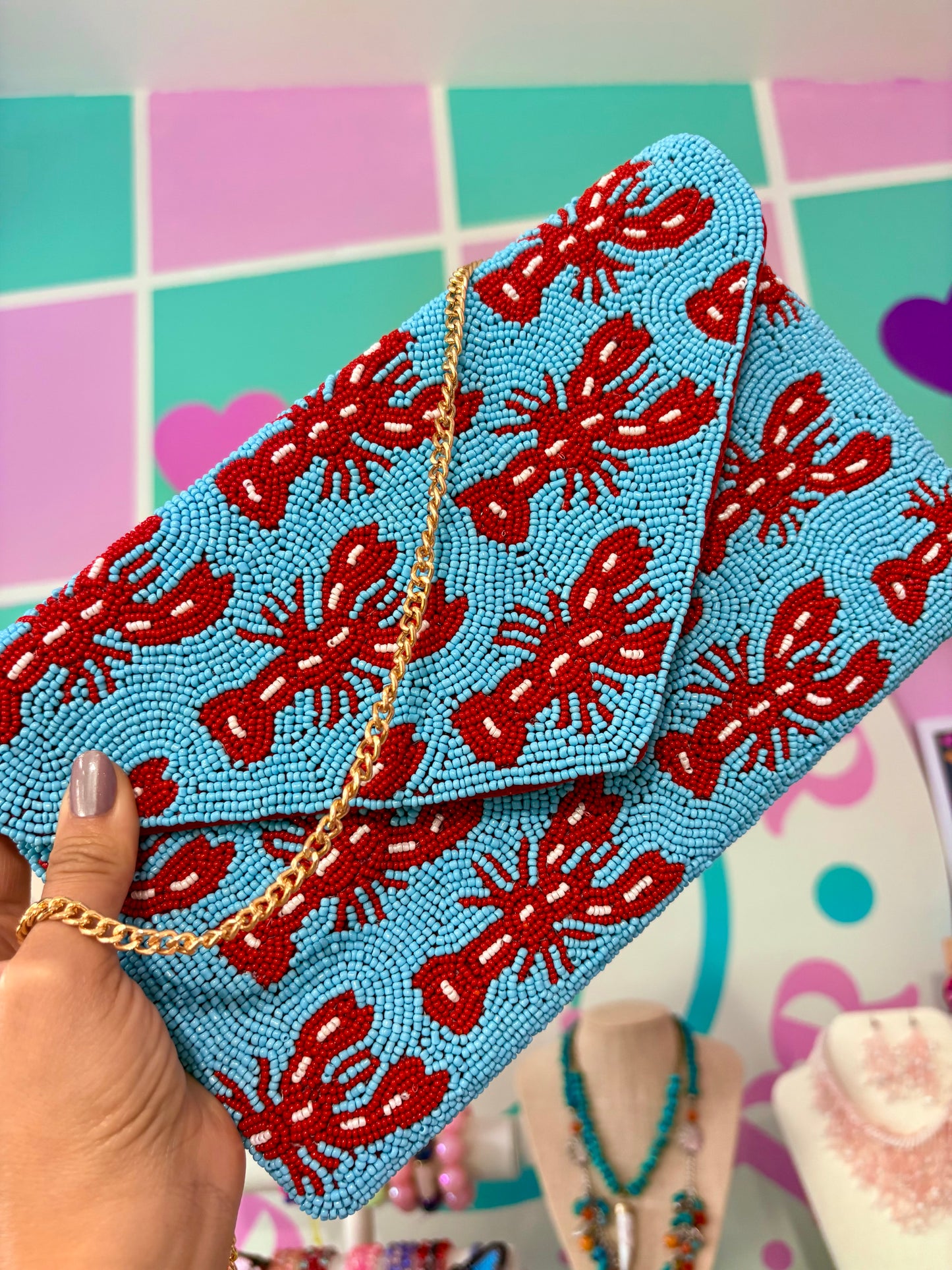 CARTERA 🦞 EN BEADS