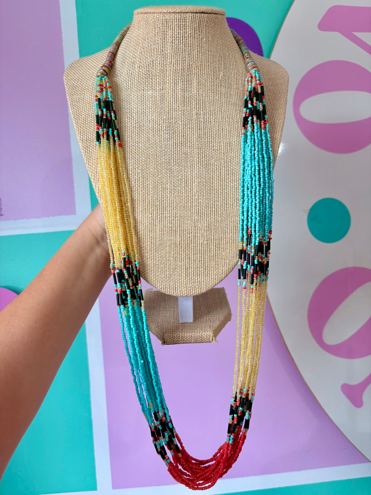 COLLAR LARGO EN BEADS