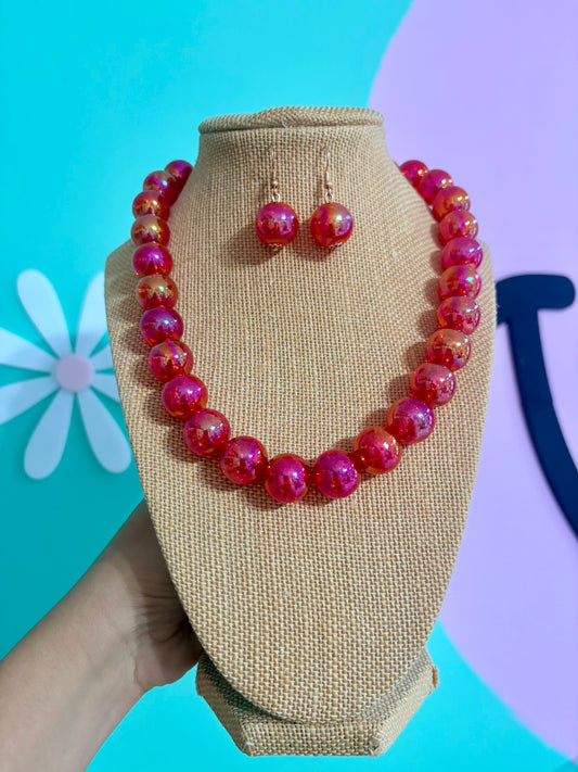 SET MINI BUBBLES ROJO