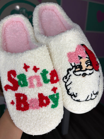 PANTUFLAS SANTA 🩷 BABY