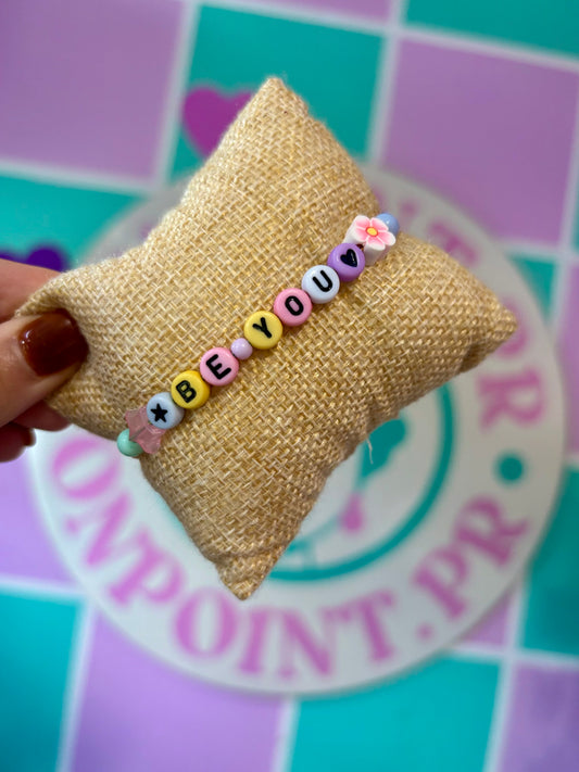 PULSERA AJUSTABLE BE YOU