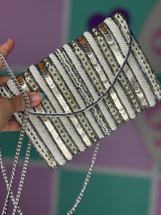 CARTERA CROSSBODY PERLAS