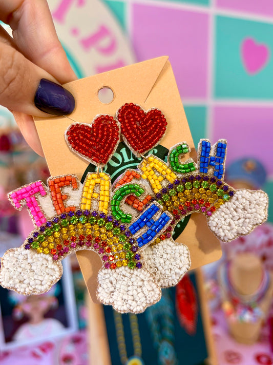 ARETES DE ARCOÍRIS 🌈 TEACH