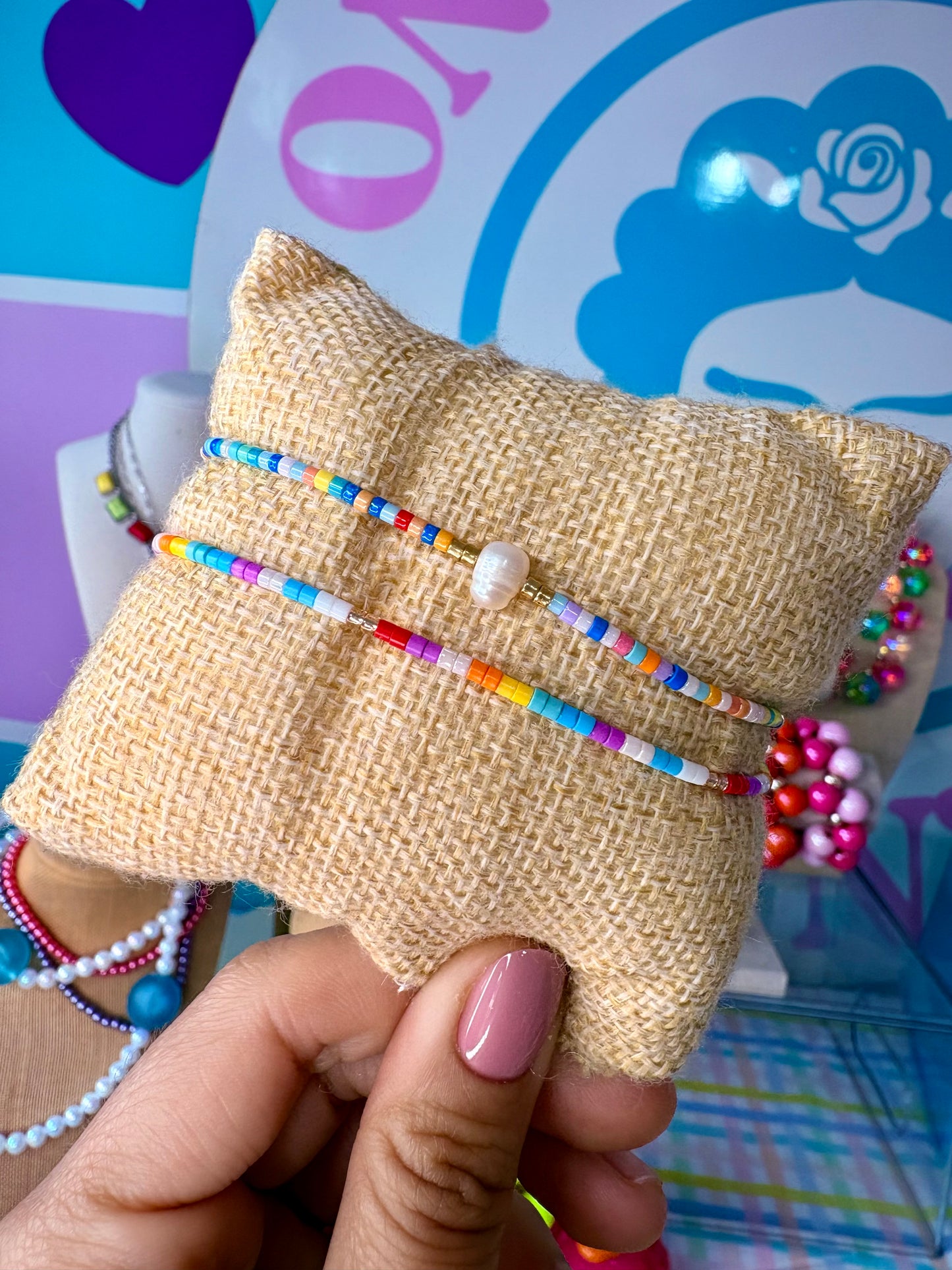 DUO DE PULSERAS AJUSTABLES