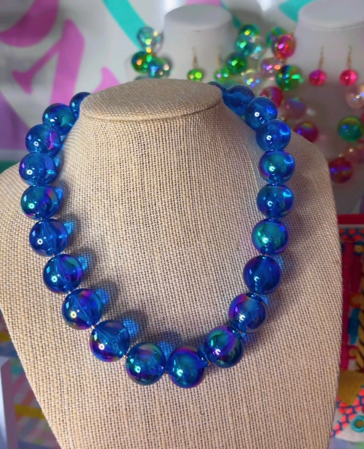 COLLAR MINI BUBBLES 🫧 AZUL ROYAL