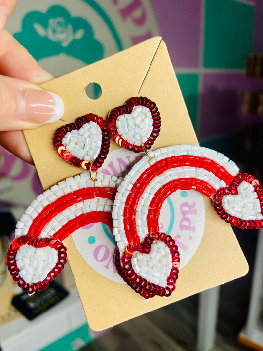 ARETES RAINBOW LOVE 💌