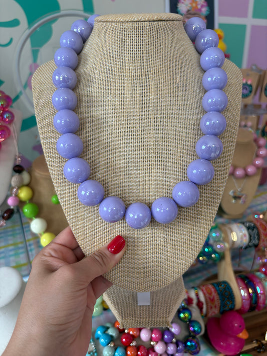 COLLAR LAVANDA BUBBLEGUM