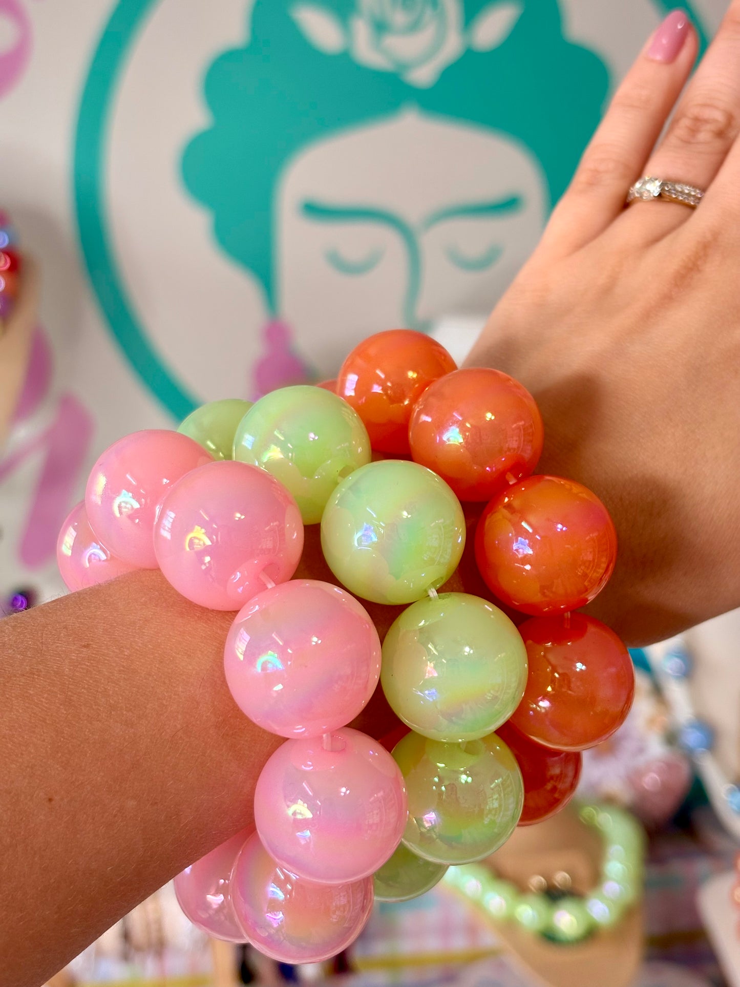 PULSERAS 🫧 BUBBLES PASTEL