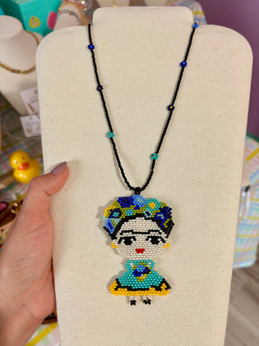 COLLAR EN BEADS DE GUATEMALA