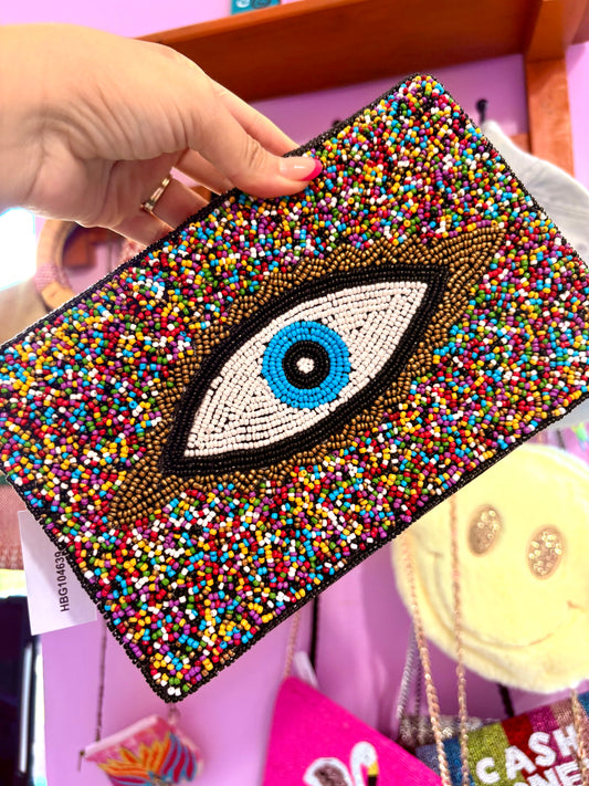 CARTERA OJITOS COLORES