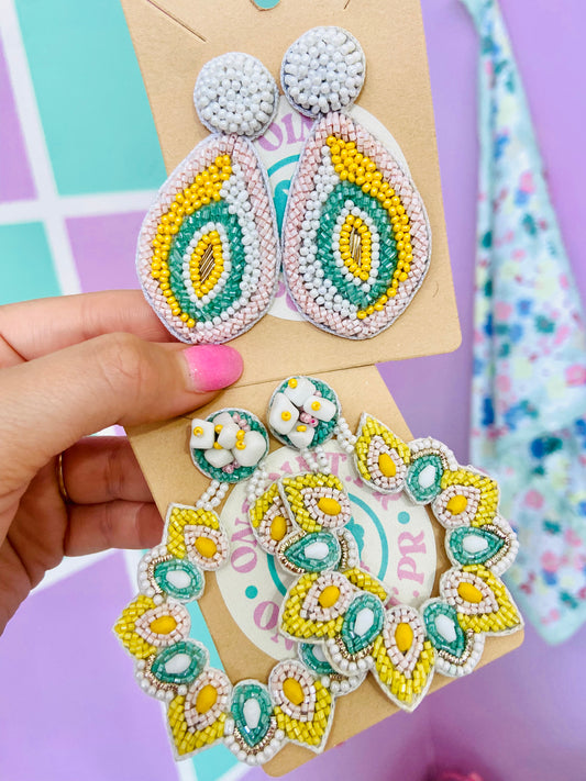 ARETES PASTELES