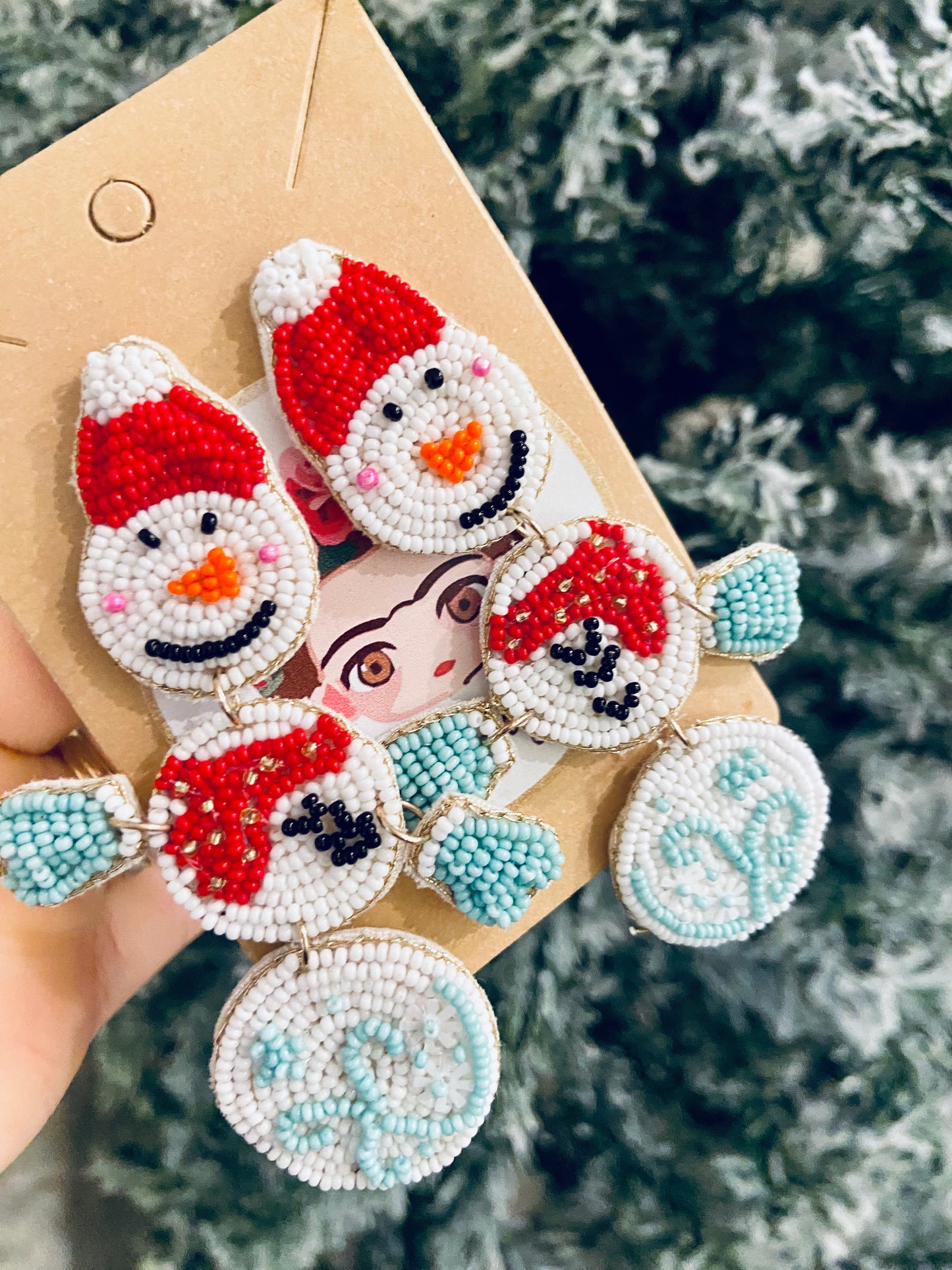 ARETES DE SNOWMAN