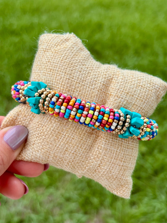 PULSERA EN BEADS DE INDIA