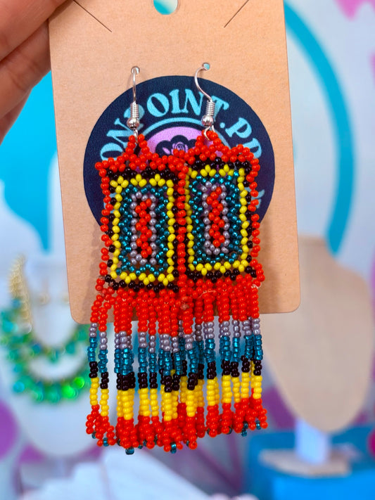 ARETES NARANJA
