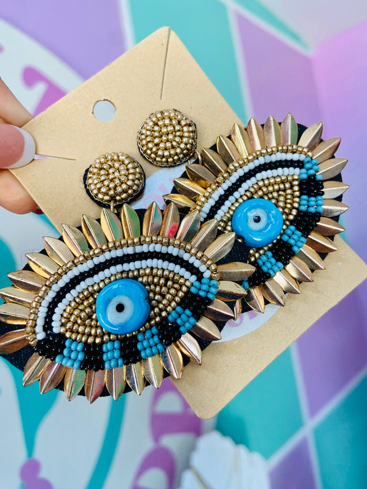 ARETES OJO TURCO