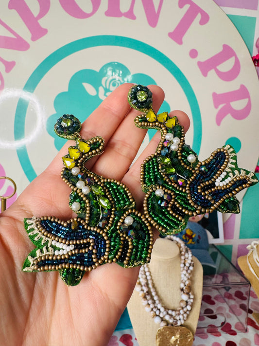 ARETES COCODRILO 🐊