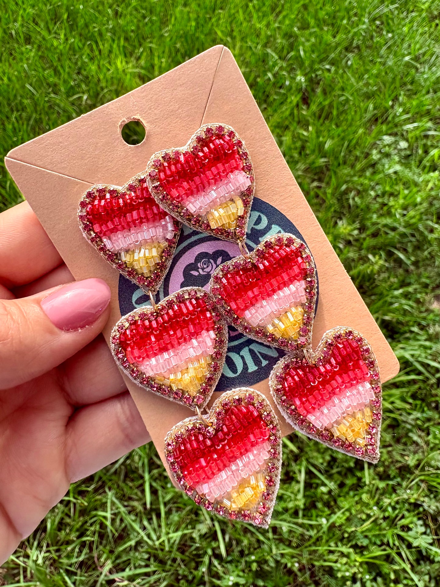 ARETES CORAZONES ♥️