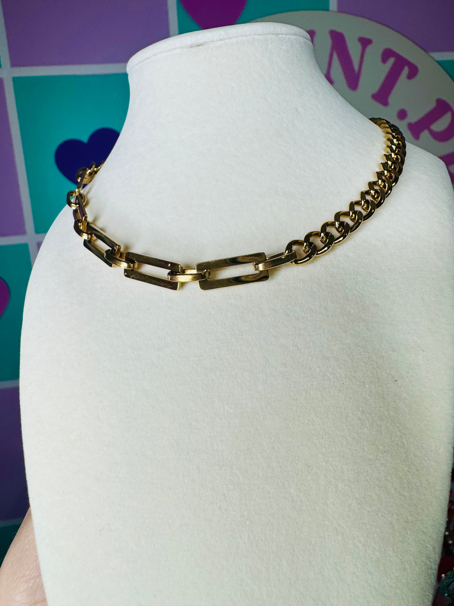 CADENA EN STEEL CON EXTENSOR