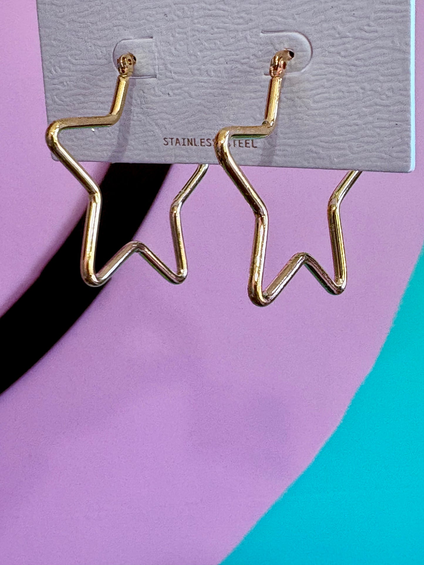 HOOPS EN STEEL DE ESTRELLAS