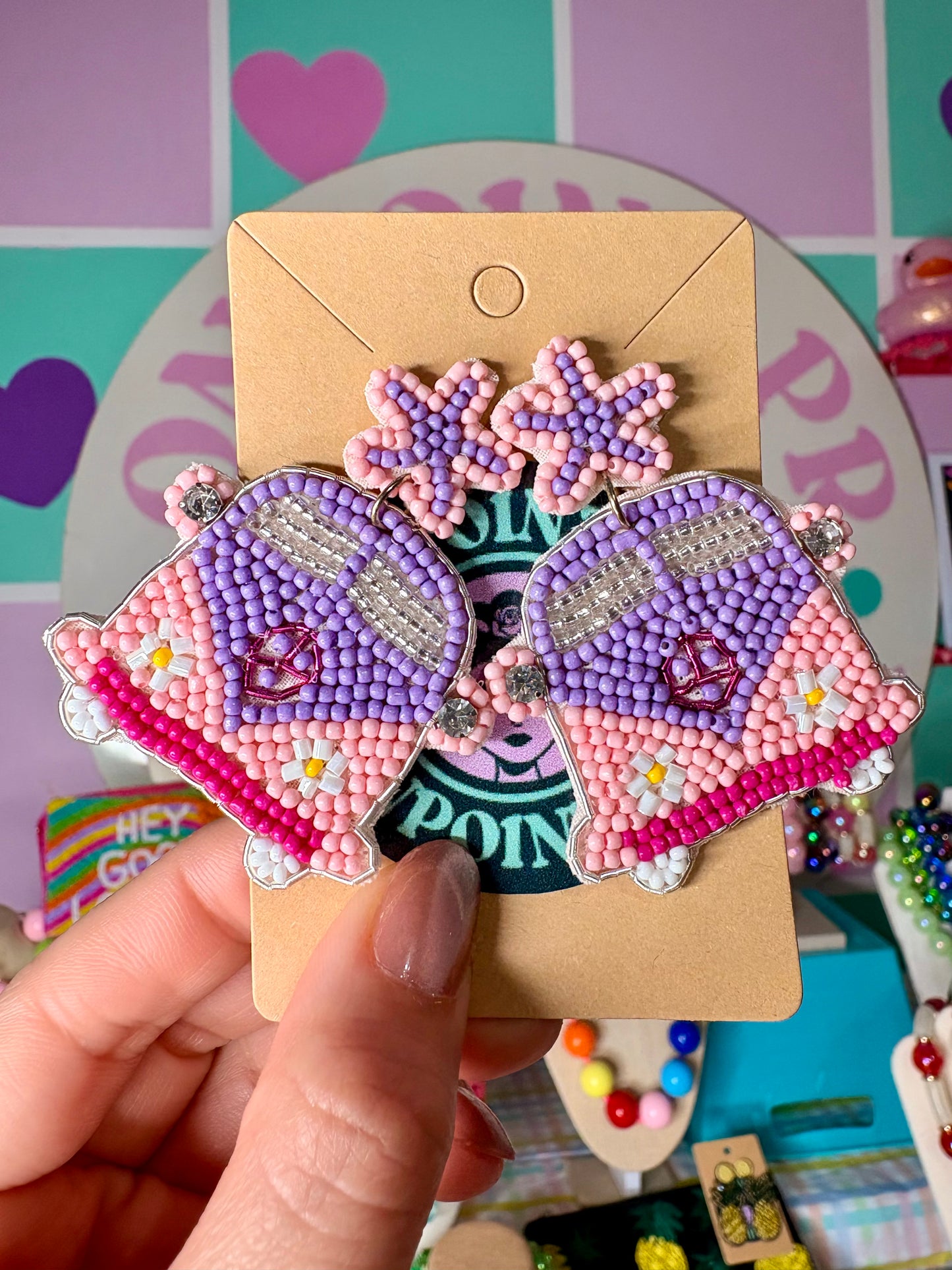 ARETES EN BEADS 🇮🇳