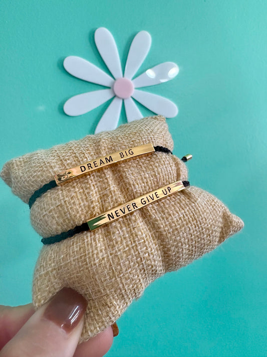 PULSERA AJUSTABLE EN BAÑO DE ORO