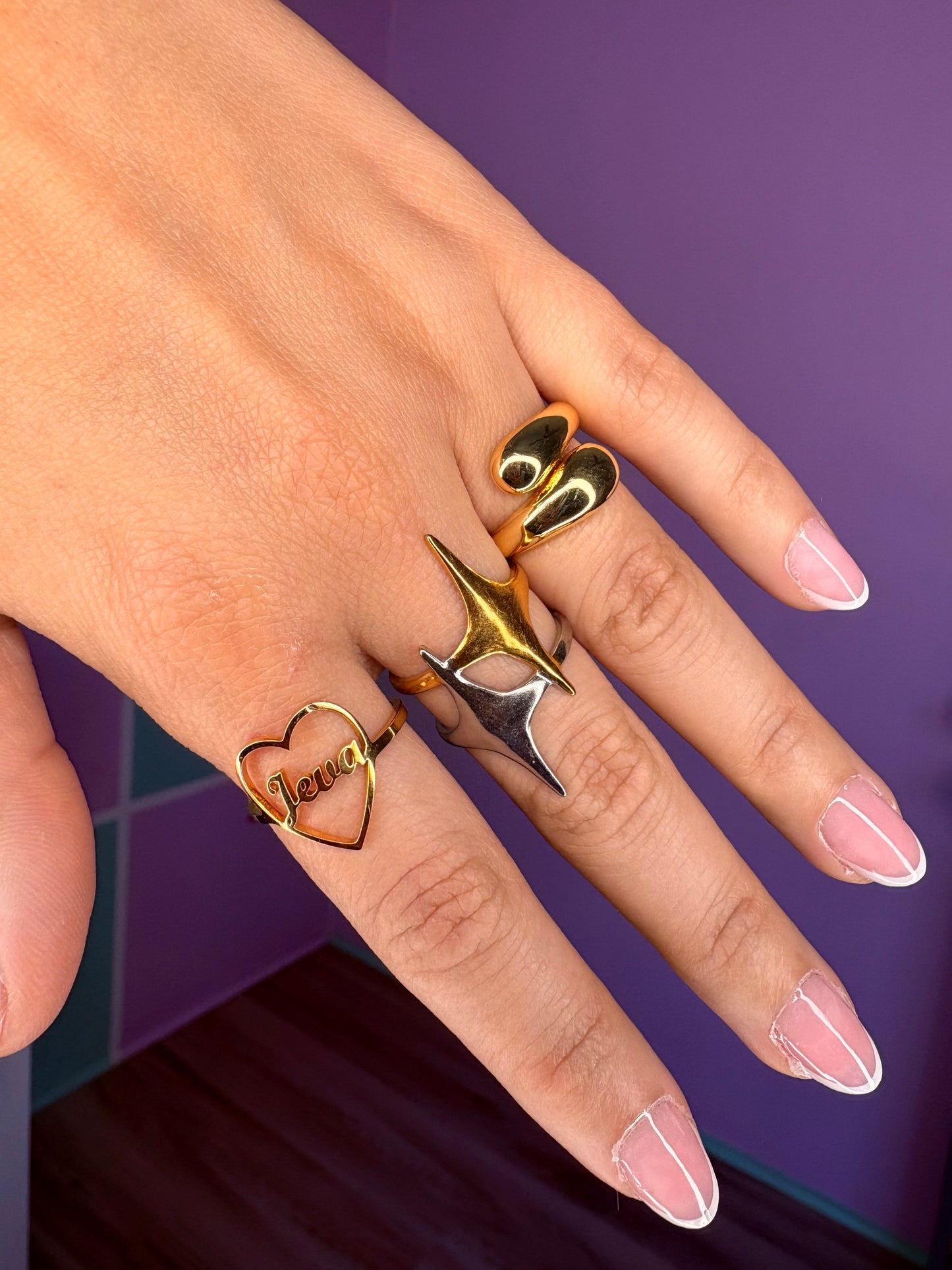 SORTIJAS EN STEEL AJUSTABLES