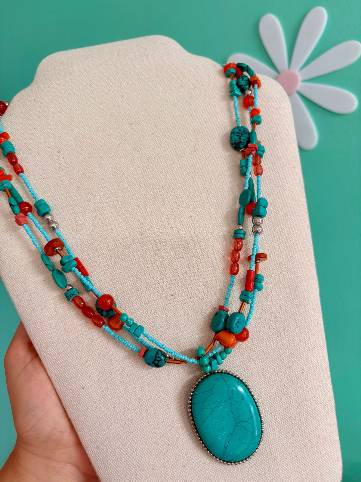 COLLAR TURQUESA