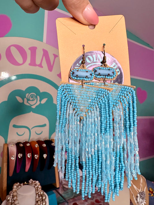 ARETES BOHO BLUE SKY