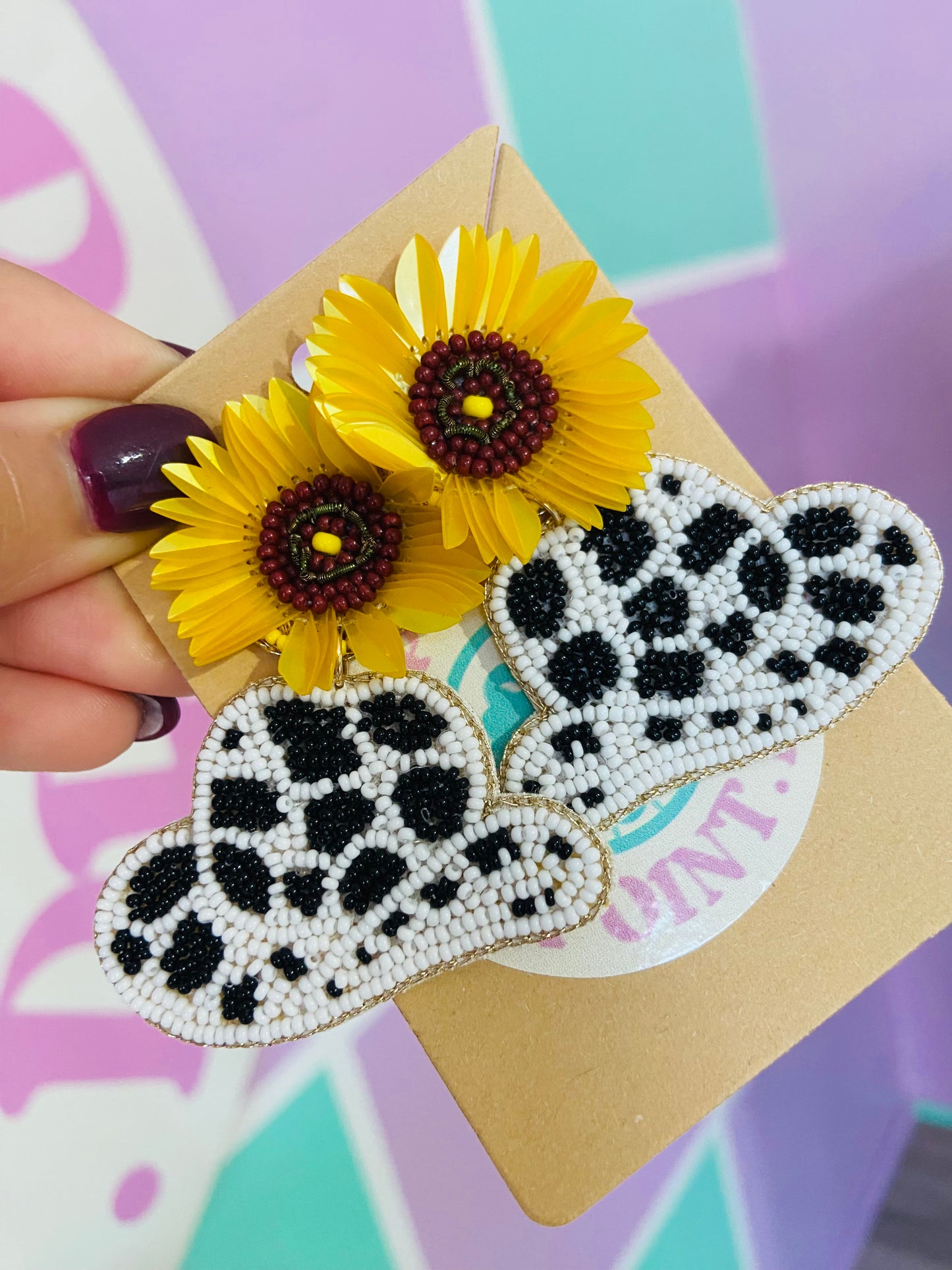 ARETES GIRASOLES 🌻