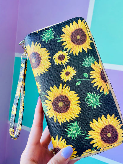 WALLET DOBLE SUNFLOWERS 🌻